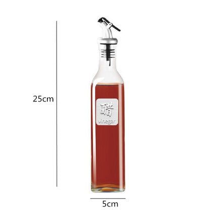 Glass Oil Dispenser Bottle Kitchen