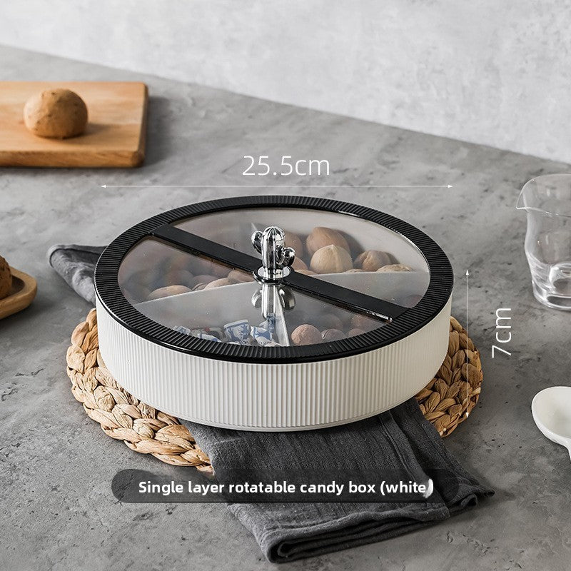 Luxury Sealed Snack Storage Fruit Plate Box