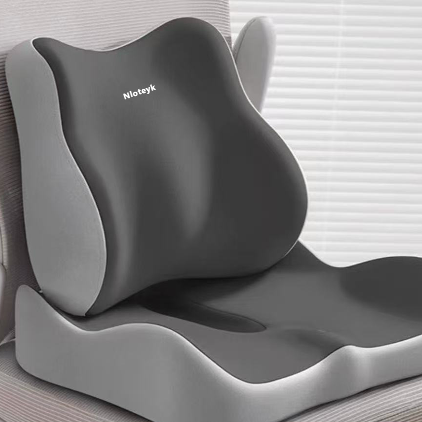 Ergonomic Memory Foam C-Cushion – Orthopedic Tailbone & Posture Relief for Gaming Chairs and Office Desks