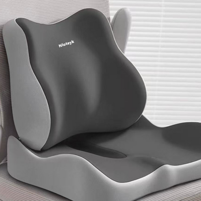 Ergonomic Memory Foam C-Cushion – Orthopedic Tailbone & Posture Relief for Gaming Chairs and Office Desks
