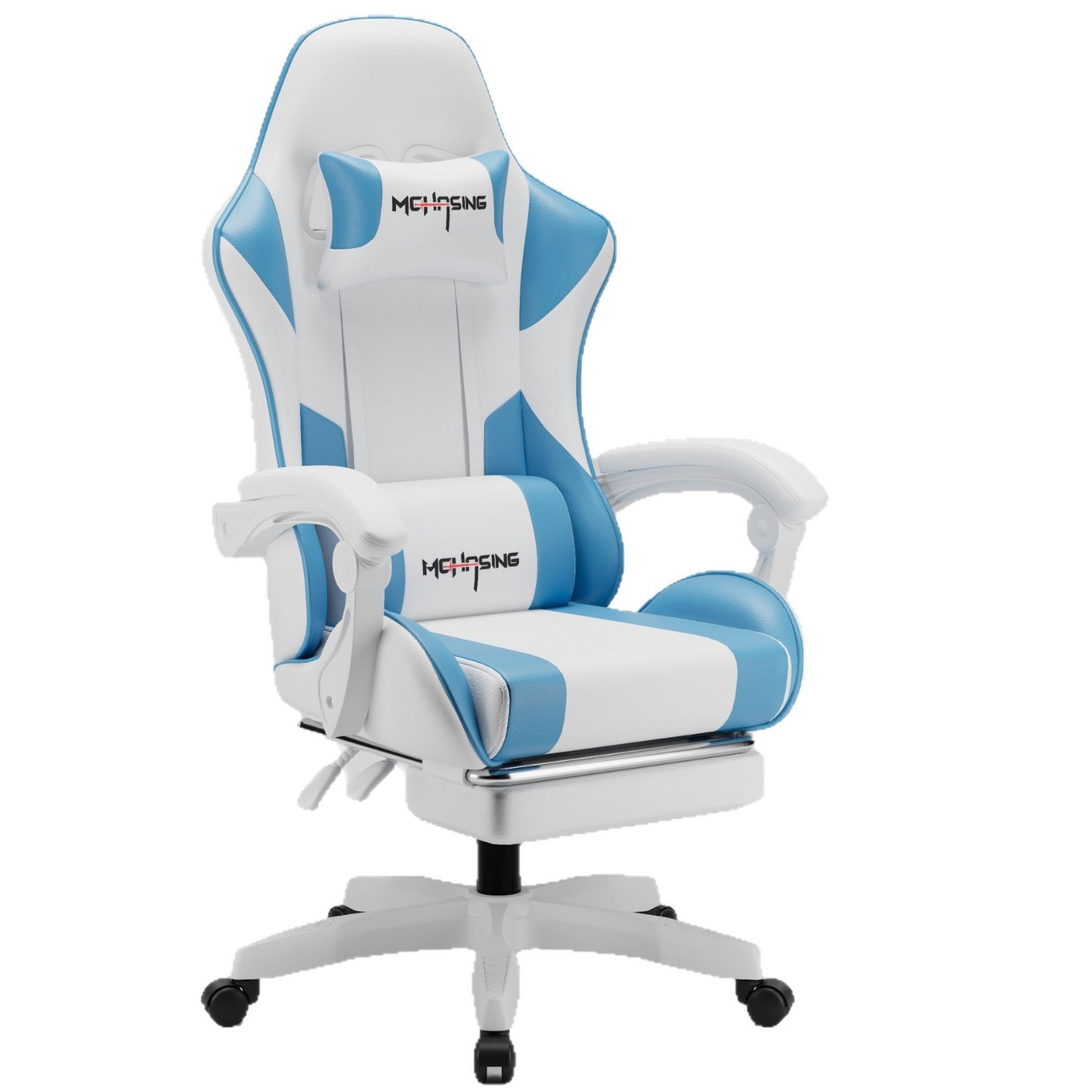 Ergonomic PU Leather Swivel Gaming Chair