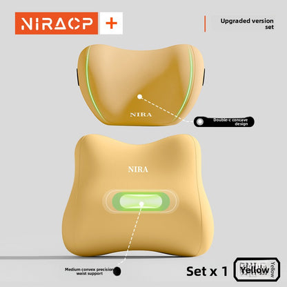 Luxury Ergonomic Lumbar Support Car Pillow