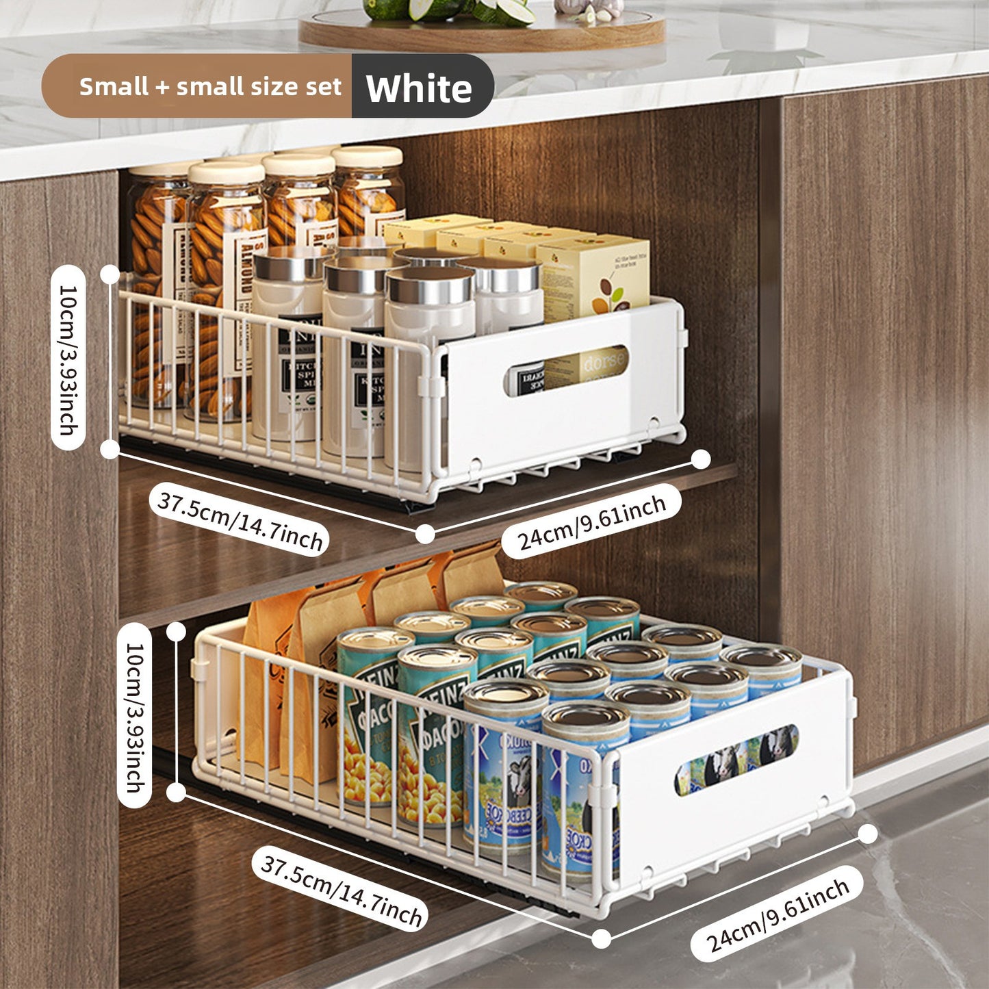 Easy-Glide Cabinet Drawer