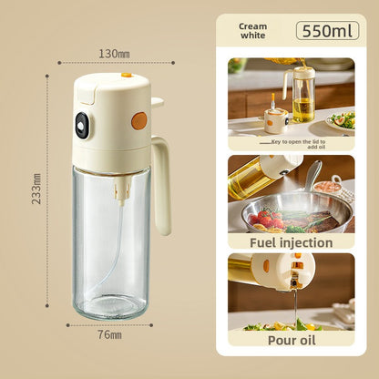 Glass Oil Dispenser Bottle