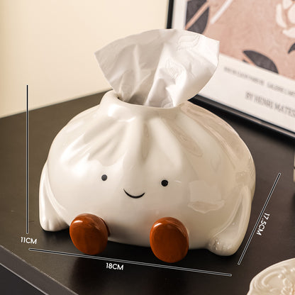 Decorative Ceramic Tissue Holder