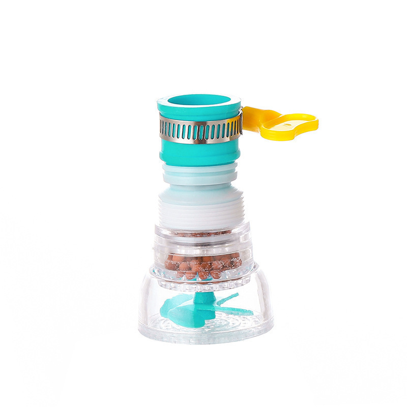 Kitchen Faucet Filter Extender Household Tap Water Purifier Anti-Splash Head Filter Purifier Artifact