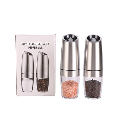 Electric Pepper Grinder Adjustable Kitchen Spice Mill