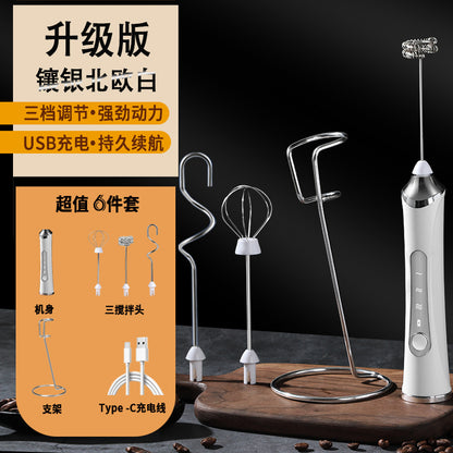 Handheld Electric Milk Frother and Mixer