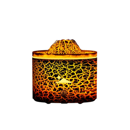 Luxury USB Flame Aroma Diffuser with Humidifier