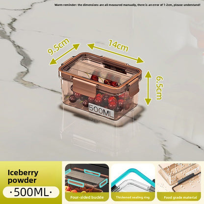 Kitchen Refrigerator Storage Box for Frozen Food