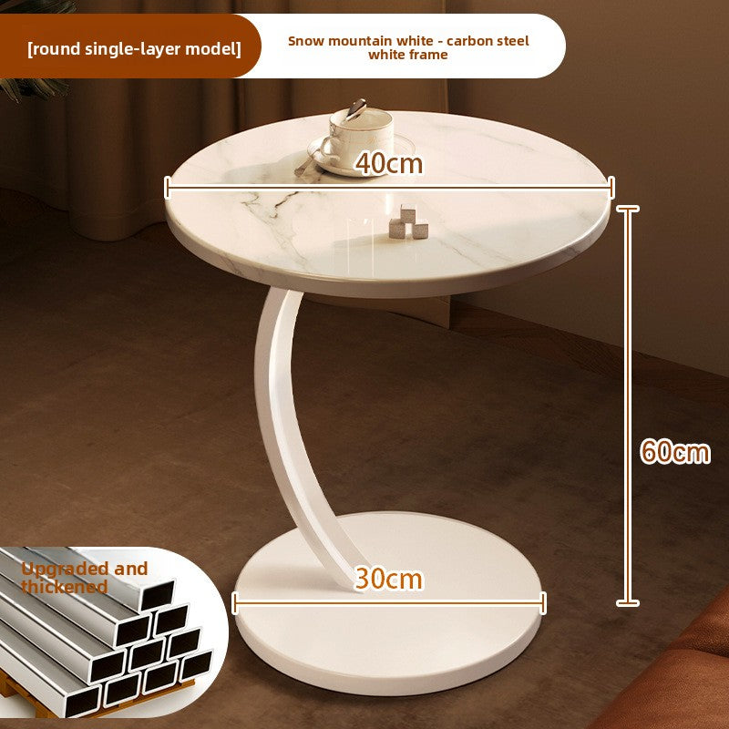 Round Side Table for Living Room and Bedroom