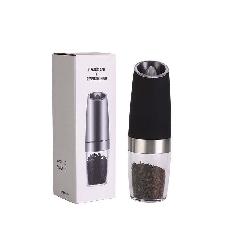 Electric Pepper Grinder Adjustable Kitchen Spice Mill