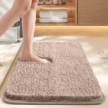 Absorbent Antibacterial Bathroom Floor Mat
