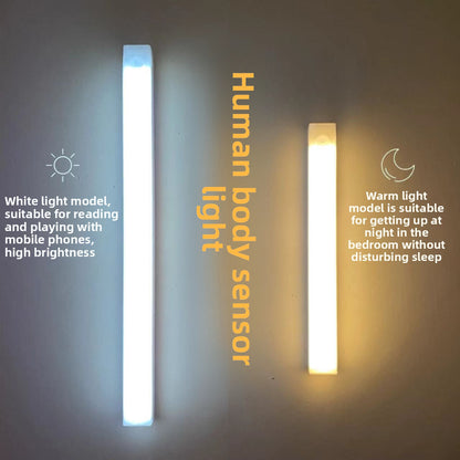 Rechargeable Motion Sensor Night Light with Magnetic Mount