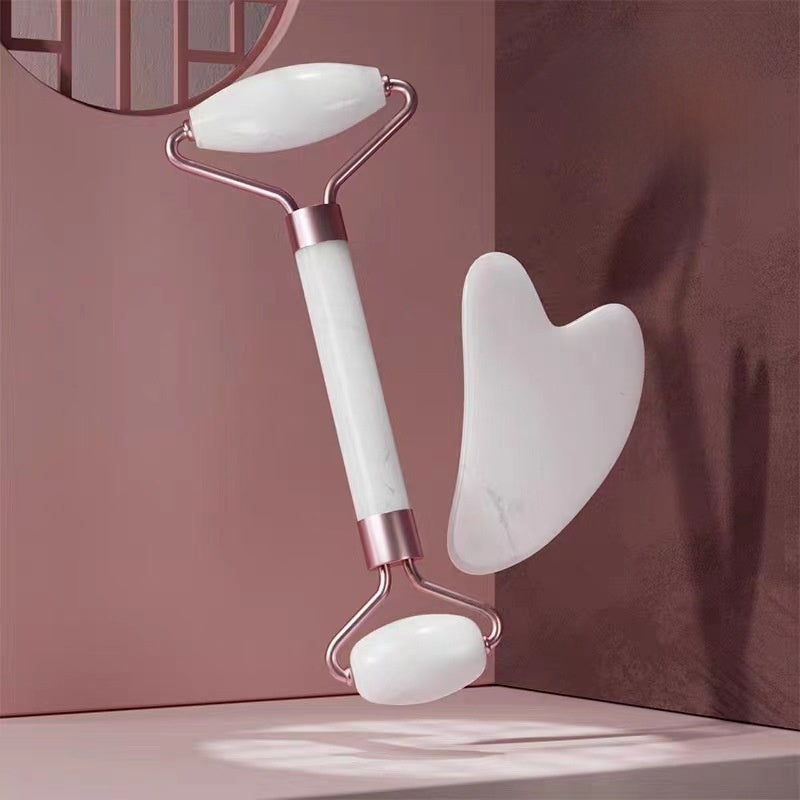 Manual Facial Massager Roller and Gua Sha
