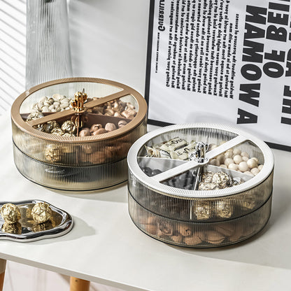 Luxury Sealed Snack Storage Fruit Plate Box