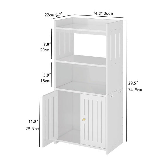 Bathroom Storage Cabinet with Drawers