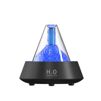 Luxury USB Flame Aroma Diffuser with Humidifier