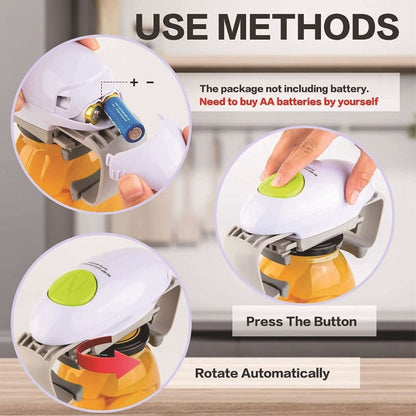Automatic Electric Can Opener Bottle Opener