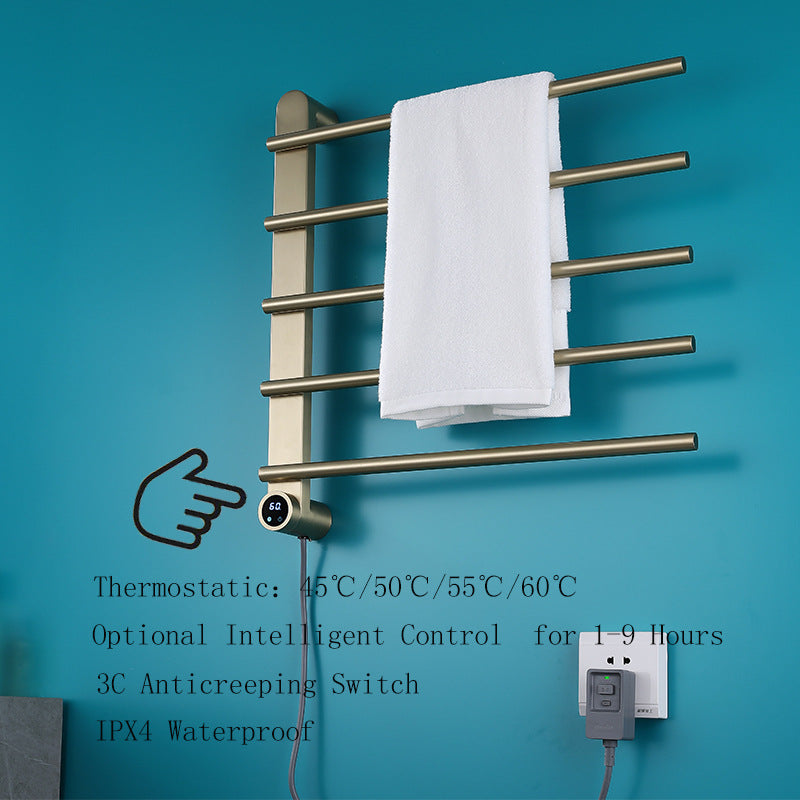 Electric Heated Bathroom Towel Rack