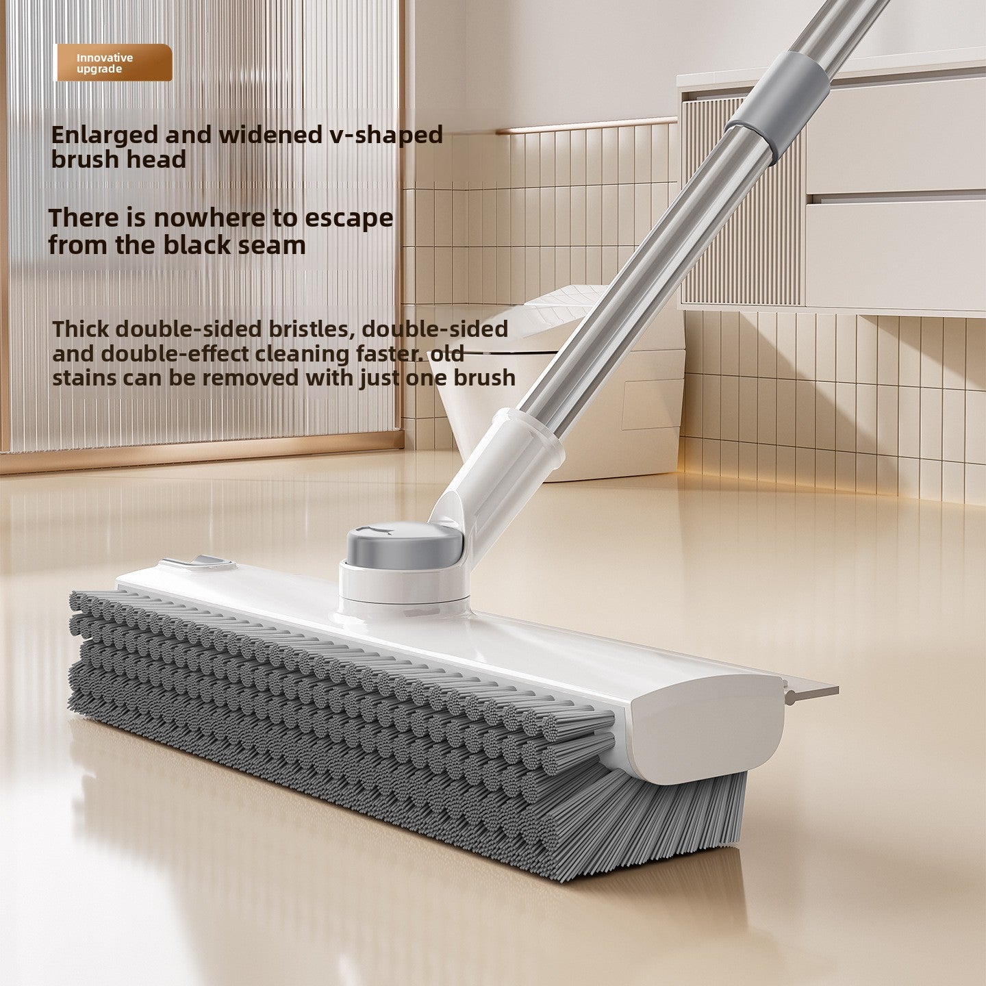 Multi-Functional Bathroom Floor Cleaning Brush