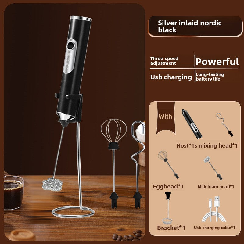 Handheld Electric Milk Frother and Mixer