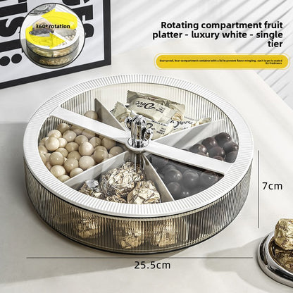 Luxury Sealed Snack Storage Fruit Plate Box