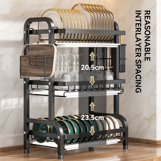 Everyday B&D Multifunctional Kitchen Dish Drainer Storage Rack