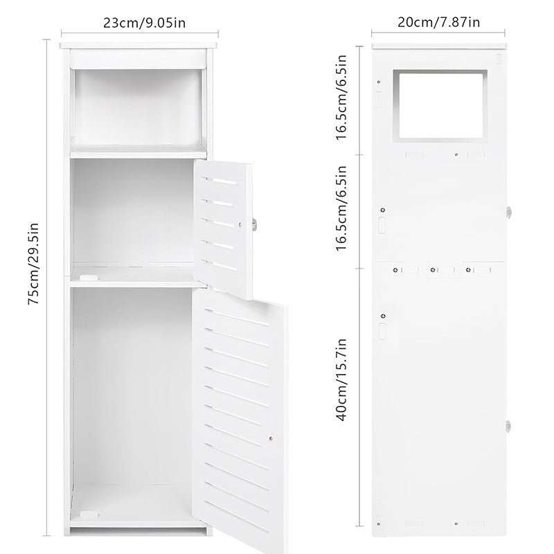 Bathroom Storage Cabinet with Drawers