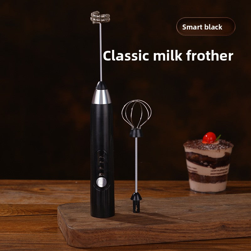 Handheld Electric Milk Frother and Mixer