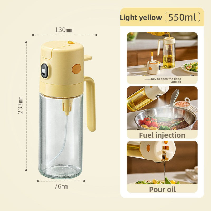 Glass Oil Dispenser Bottle