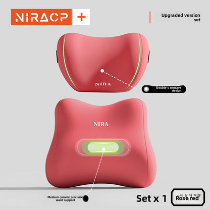 Luxury Ergonomic Lumbar Support Car Pillow
