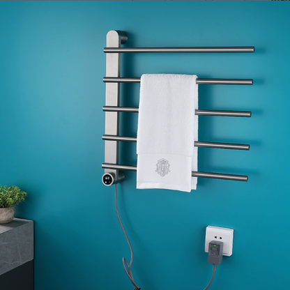 Electric Heated Bathroom Towel Rack