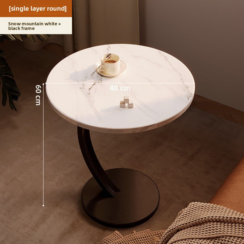 Round Side Table for Living Room and Bedroom