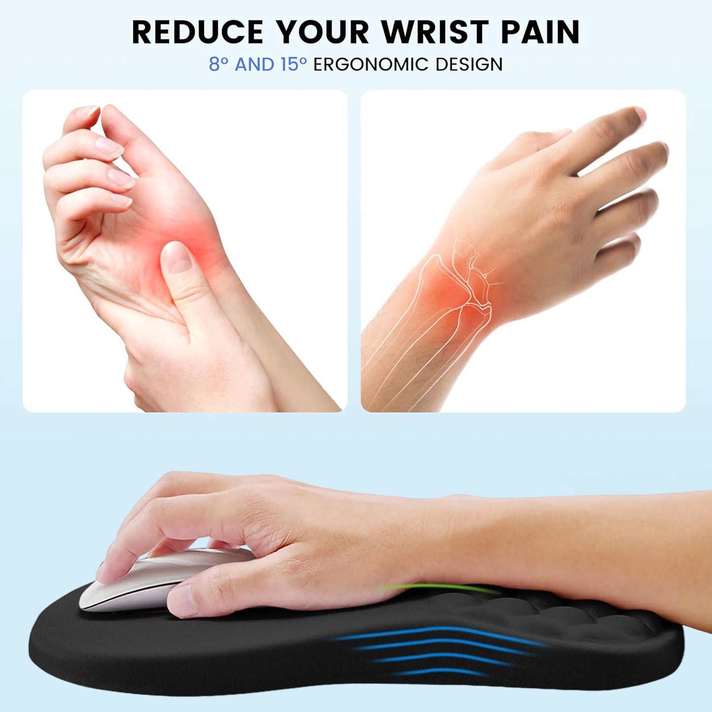 The Luxurious Ergonomic Mouse Pad