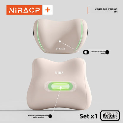 Luxury Ergonomic Lumbar Support Car Pillow