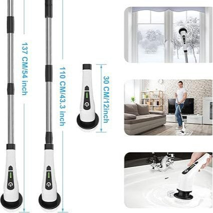 Electric Cleaning Brush for Kitchen Bathroom Floor