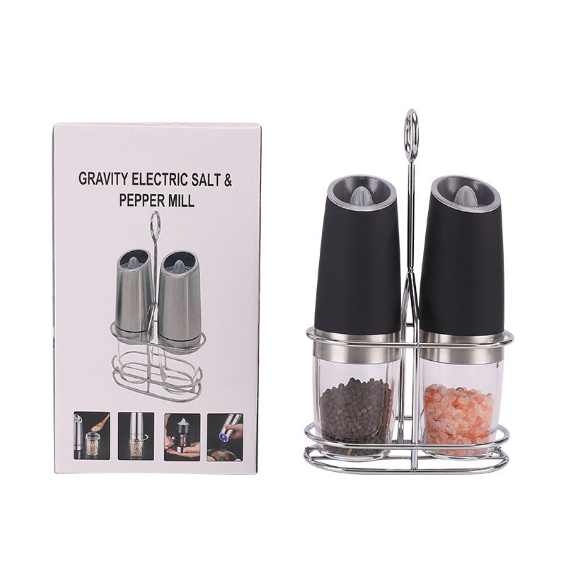 Electric Pepper Grinder Adjustable Kitchen Spice Mill