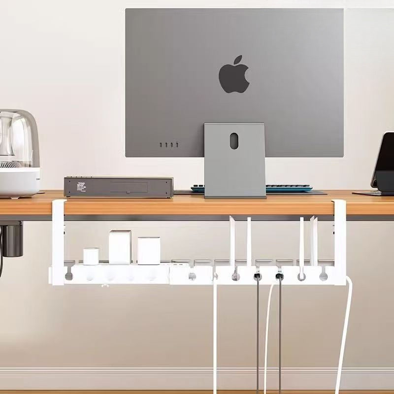 Everyday B&D Under Desk Cable Management Rack Retractable Organizer