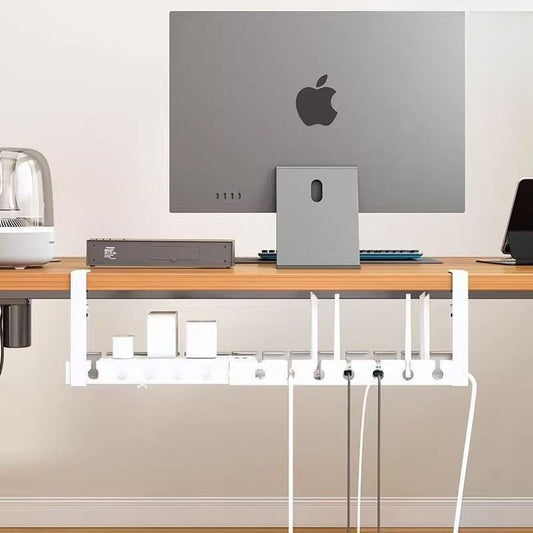 Everyday B&D Under Desk Cable Management Rack Retractable Organizer