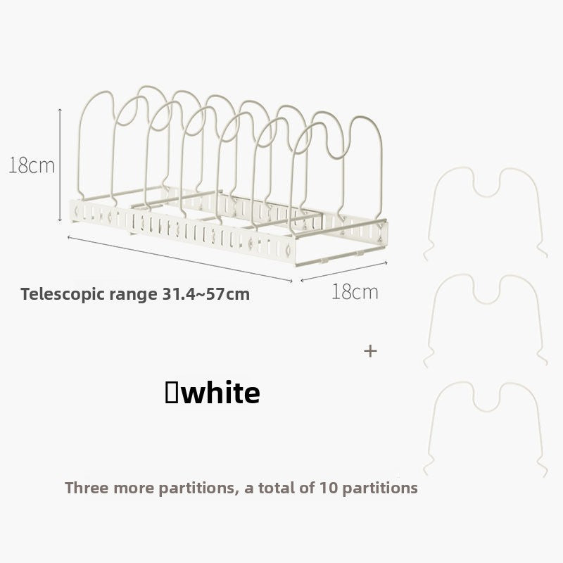 Adjustable Multilayer Kitchen Utensil Organizer Rack