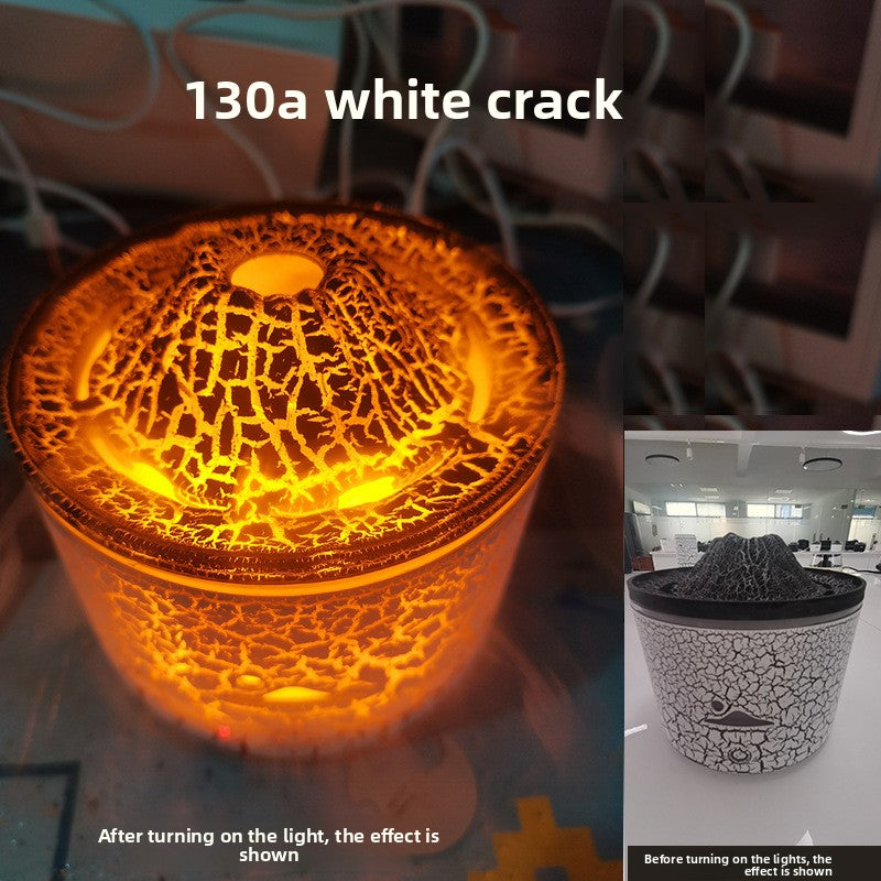 Luxury USB Flame Aroma Diffuser with Humidifier