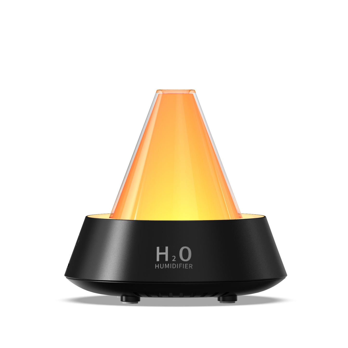 Luxury USB Flame Aroma Diffuser with Humidifier