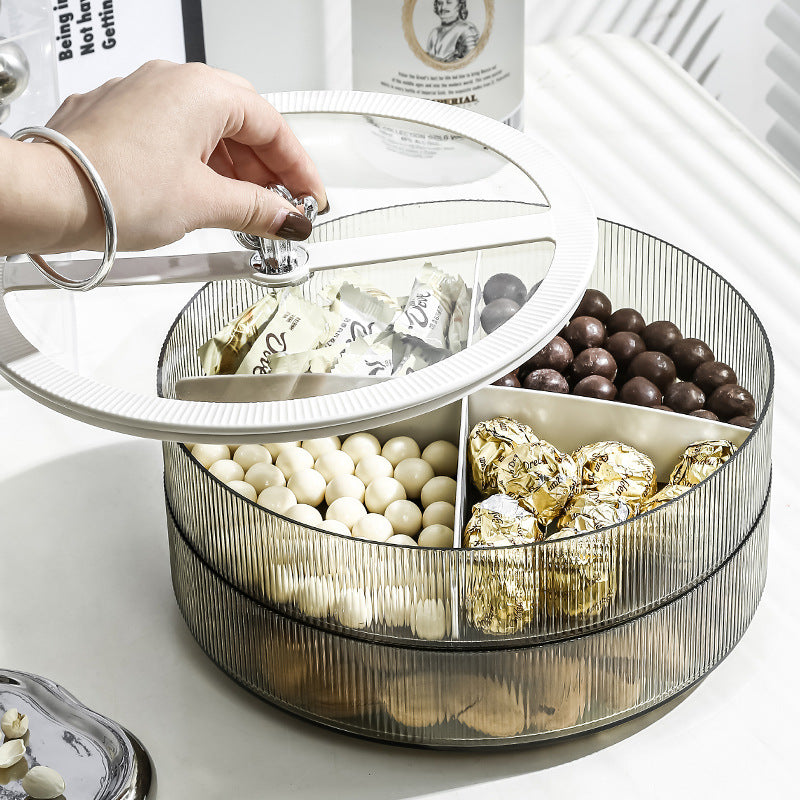 Luxury Sealed Snack Storage Fruit Plate Box
