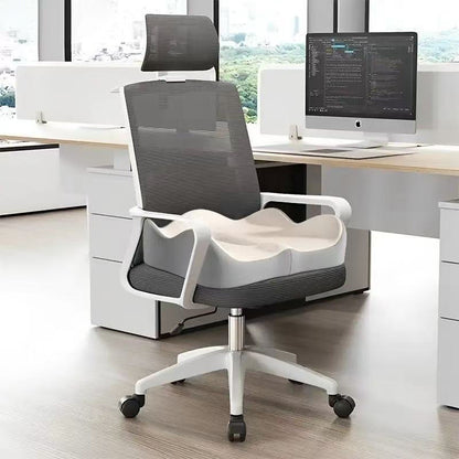 Ergonomic Memory Foam C-Cushion – Orthopedic Tailbone & Posture Relief for Gaming Chairs and Office Desks