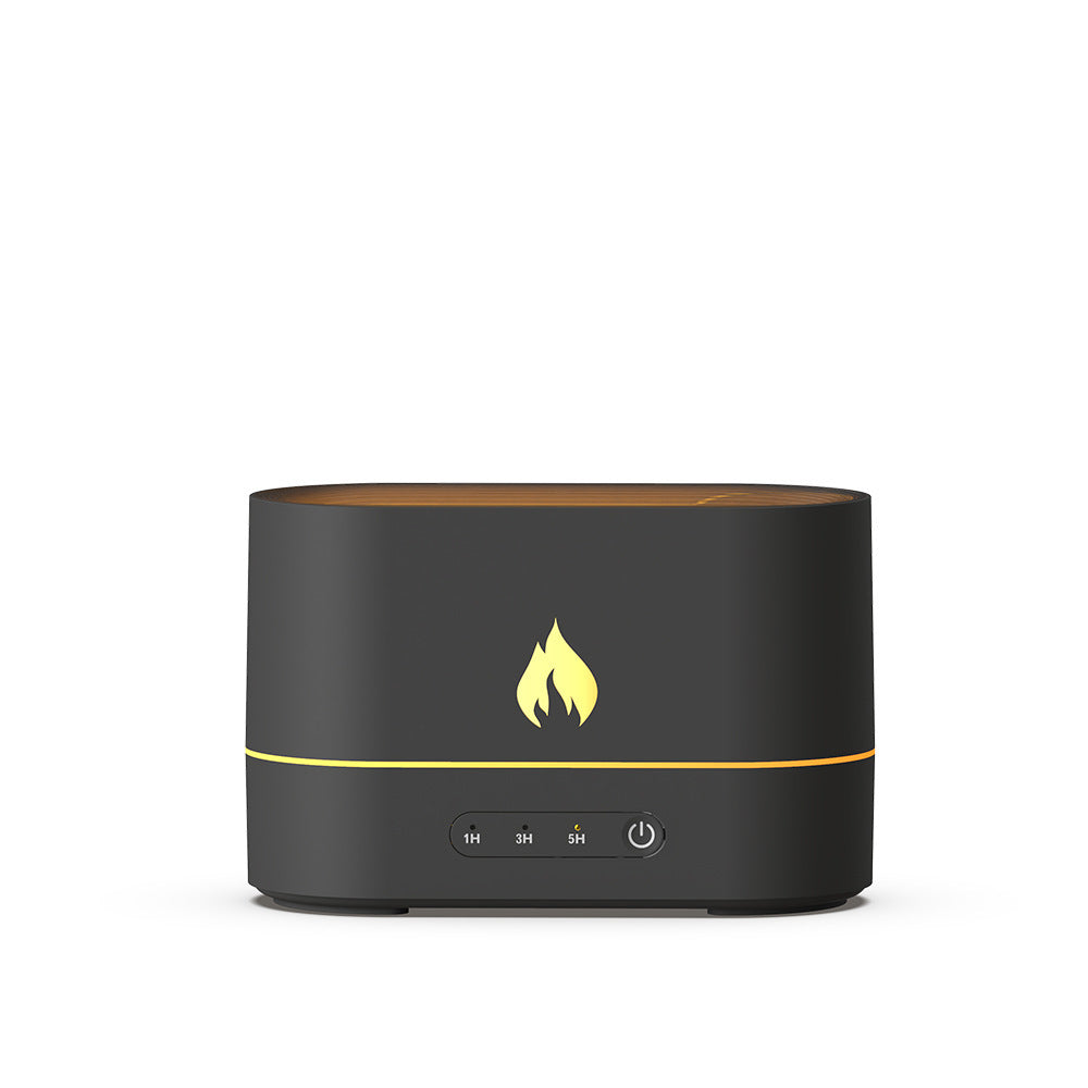 Luxury USB Flame Aroma Diffuser with Humidifier