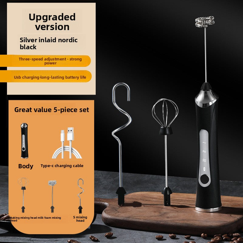 Handheld Electric Milk Frother and Mixer